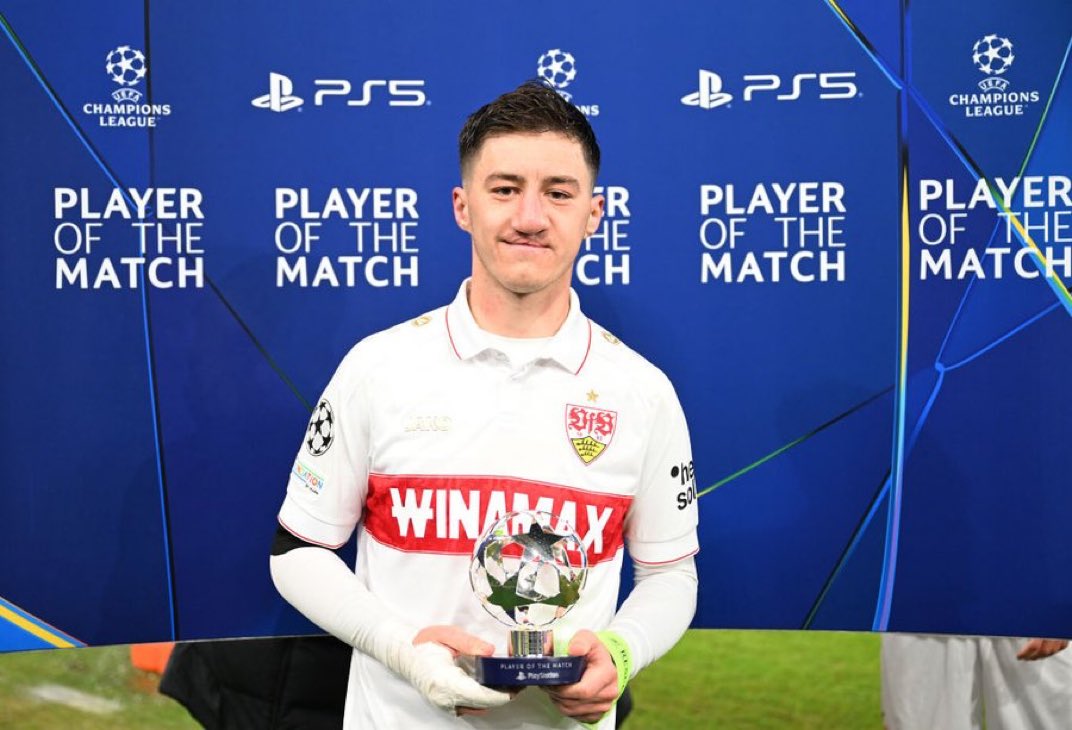 MU cân nhắc chiêu mộ Angelo Stiller từ Stuttgart